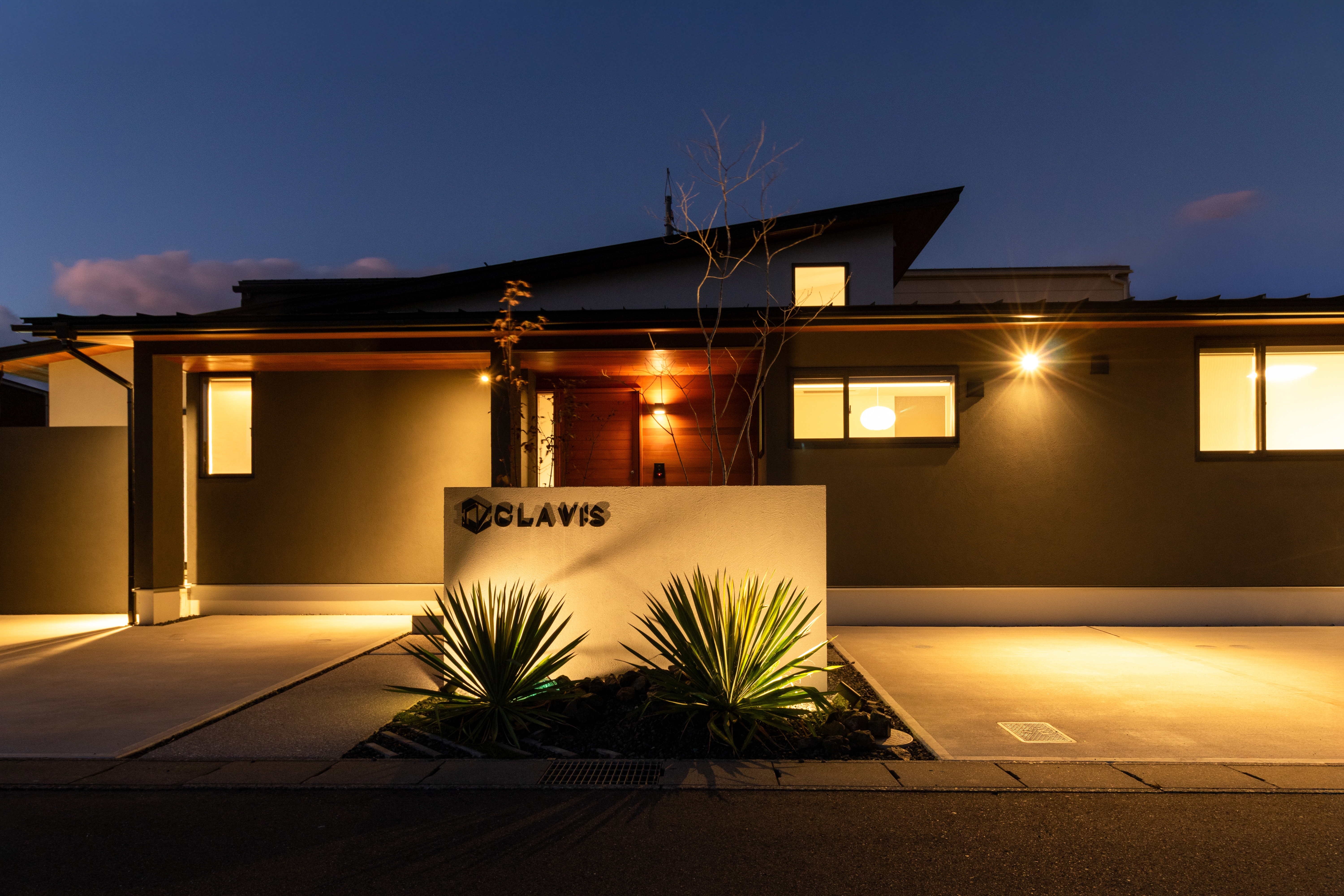 スマートホーム CLAVIS 鳥取モデルハウス 平屋